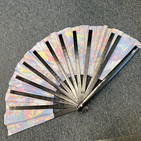 PRE-LOVED LASR - Kaleidoscope Shock Rave Fan - MISC025 - Picture 2 of 3
